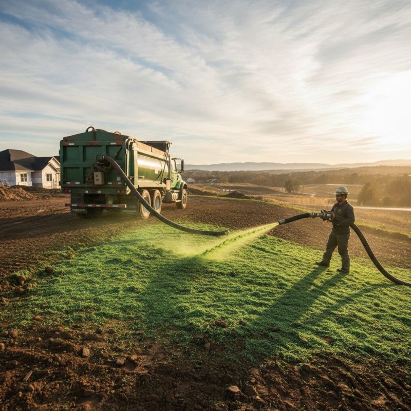 Lawn Hydroseeding
