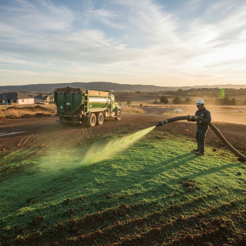 Yard Hydroseeding