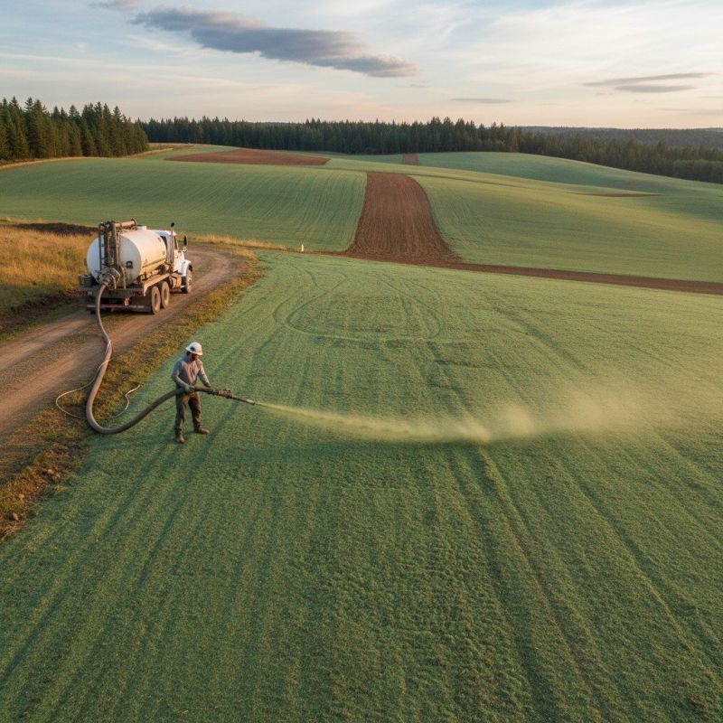 Local Hydroseeding Service pros at work